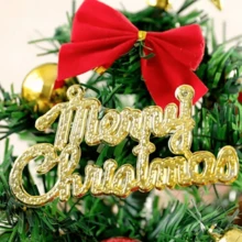 Mini Small Christmas Tree With LED Lights Tabletop Artificial Xmas Ornament Gift For Holiday ,Christmas Party Decorations And Daily Furniture Decoration - Multicolor - View 4