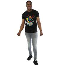 Marvel Mens Spider-Man Block T-Shirt (Black)