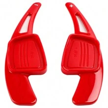 Steering Wheel Shift Paddle Shifter Extension Fit Audi A3 A5 A8 S3 S5 - Red - View 7