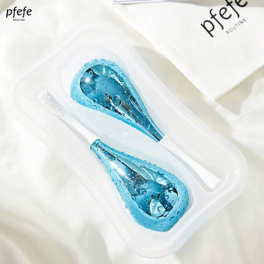 PFEFE Cryo Sticks A Pair Stainless Steel Facial Skin Care Ice Globes ...