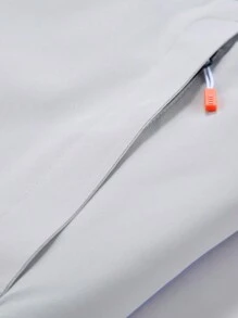 女士山地防水滑雪夹克防风防雨夹克冬季保暖连帽外套三合一冬季外套 - 紫色 - 查看 7