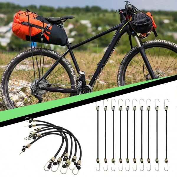 Multi-Functional Elastic Rope, Suitable For Outdoor Cycling, Camping Equipment Storage Box Fixing