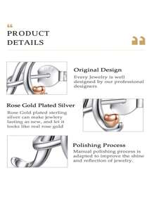 1 对 S925 纯银字母 A-Z 粉色心形耳环，适合女士，适合送给妈妈、姐妹、女朋友、圣诞礼物