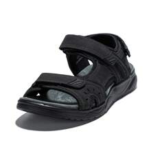JOMIX Chaussons homme avec fermeture, sandales, chaussures d'été, mules plates, sandales de randonnée plates antidérapantes
