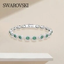 Swarovski ANGELIC:BRACELET EMRD/CRY/RHS M 5646735