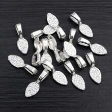40pcs 15x5/21x7mm Zinc Alloy Bail Connectors Handmade Charms Pendant DIY Jewelry Making Accessories For Bracelet Necklace