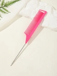 1 chiếc lược chải tóc đuôi chuột, lược, lược chải tóc, lược chải cạnh, lược chải tóc, lược chải tóc, lược chải tóc, lược gỡ rối, lược chải đầu tròn, lược chải tóc mini, bộ lược chải tóc, lược gỗ - Hồng - Xem 11