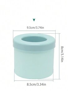 Refrigerator Ice Cube Tray, Round Silicone Ice Maker Mould, Mini Ice Ball Freezer Trays For Kitchen