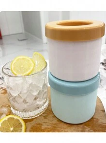 Refrigerator Ice Cube Tray, Round Silicone Ice Maker Mould, Mini Ice Ball Freezer Trays For Kitchen