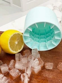 Refrigerator Ice Cube Tray, Round Silicone Ice Maker Mould, Mini Ice Ball Freezer Trays For Kitchen