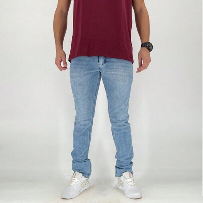 Calça Masculina Jeans Bolsos CWR