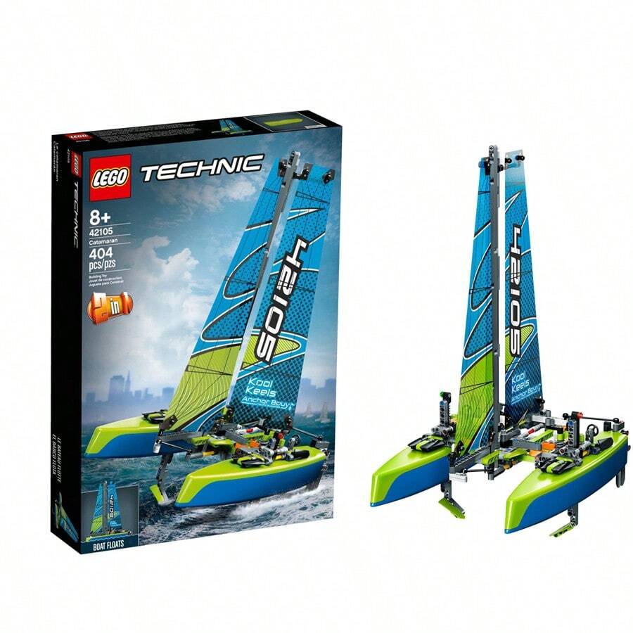 LEGO 42105 Science & Technology Series Mechanical Catamaran Boat