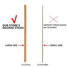 44 piezas Surtido extra grande de varitas de incienso - Incienso, sándalo, hierba de limón, vainilla, cada varilla se quema hasta 2 horas, excelente para el hogar, cafetería, yoga, meditación, fitness y regalos de cumpleaños, graduación, decoración del hogar, decoraciones navideñas, decoración de la habitación, regalos de Navidad - 44 unidades (1 barra puede iluminarse durante 2 horas) - Ver 3