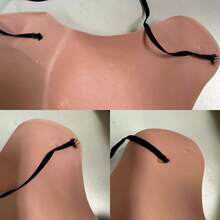 1pc Halloween Costume Cosplay Party Funny Artificial Muscular Chest Abs Torso Prop - Multicolor - View 7