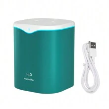 2L Ultrasonic Air Humidifier Cool Mist Steam Purifier Aroma Beauty LED Lights UK - Green - View 1