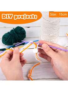 10PCS Plastic Sewing Needles,Large Eye Plastic Yarn Needles For Kids,7cm/2.76inch Plastic Needles For Yarn And Craft Plastic Embroidery Needle For DIY Sewing Handmade Crafts,Sewing Kit,Sewing,Kids Crafts,Sewing Crafts,Knitting Kit For Kids,Children Crafts,Knitting Needles,Sewing Kit,Knitting,Kids>Knitting,Sewing Kit,Kids Crafts,Girls Crafts,Chopsticks Kids,Punch Needle Yarn - Multicolor - View 6