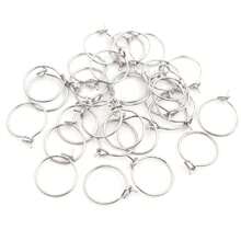 30 buah Anting Lingkaran Besar Stainless Steel Warna Emas 12-45mm, Kawat Anting Lingkaran Besar, Aksesoris Pembuatan Perhiasan DIY - Lingkaran lingkaran - View 5