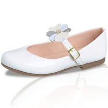 My ToT Children's Flower Bow Shoe And Small Side Bag Kit - 白色 - 查看 5