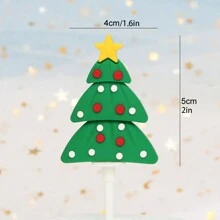 1 pieza/13 piezas Decoración de pastel de Navidad, Papá Noel, árbol de Navidad, Muñeco de nieve en forma de adorno suave de gel para decorar pasteles, Gorro de pastel de Navidad Fiesta de Navidad Decoración del hogar, Apto para reuniones familiares, fiestas de Navidad, cenas, decoraciones de cupcakes Decoraciones navideñas Decoración navideña Regalos de Navidad Suministros para fiestas de Navidad