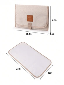 1 pezzo Tappetino per il cambio portatile e pieghevole, impermeabile, idea regalo per decorazioni familiari per docce per bambini