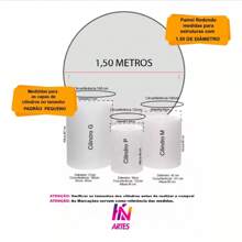 Party Panel 1.50 X 1.50 + Standard Cylinder Cover Trio Various Themes 3 - 殼牌 REF1167GAB - 查看 3