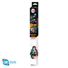 GB Eye Demon Slayer Group & Duo 52 X 38" Chibi Poster - Multicolor - View 4