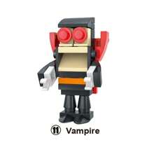 Juguetes de construcción de bloques pequeños de Halloween: Bruja, Vampiro, Zombi - Rompecabezas de dibujos animados de Halloween, regalo de cumpleaños para niños, regalo de Navidad, invierno, Acción de Gracias - Bloques de colores - Multicolor - Ver 19