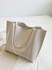 极简主义单肩托特包，大容量，轻便，便携，商务休闲，适合女性日常使用约会礼物女士复古图案托特包，大容量单肩包，时尚工作包，时尚商务休闲女士包，非常适合办公室，商务和工作，老钱风格女包书包，返校背包，书包，返校背包，适合少女女大学生，非常适合返校，大学，初中，高中，开学第一天