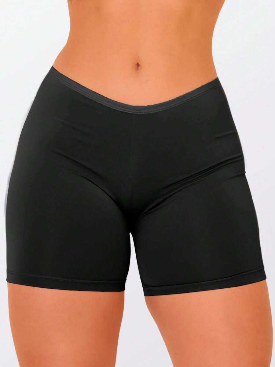 Second Skin Shorts |  Comfort | Lightweight And Breathable Fabric | Perfect Fit - 黑色 - 查看 1