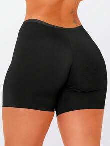 Second Skin Shorts |  Comfort | Lightweight And Breathable Fabric | Perfect Fit - 黑色 - 查看 2
