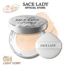 Sace Lady Bases De Maquillaje Corrector Polvo Compacto Fijado Impermeable Matte Anti-aceite - 01 - Ver 2
