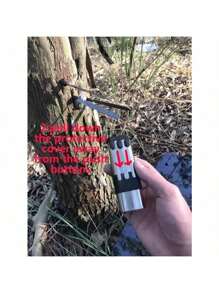 POPOTR Huge Power Throwing Dart Gun Hunting Tool Quiet Pleasant Surprising Gift Stress Relief Toy - Black - View 8
