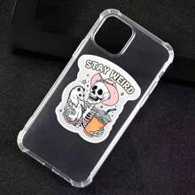 Stay Weird Skeleton With Opossum And Drink 3 Inch Vinyl Sticker, Bookish Sticker, Kindle Sticker, Book Lover Gift, Bookish Merch, Smut Reader, Reading Lover, E-Reader, Adorable And Humorous Animal Theme Decal, Perfect For Laptops, Water Bottles, Notebooks, And More, Waterproof, Durable, Easy To Apply, Unique And Colorful Design, Great For Personalization And Gifting, Ideal For Teens And Adults, High-Quality Glossy Finish, UV-Protected, Scratch-Resistant, Perfect For Animal Lovers And Humor Enthu - Sticker - View 2