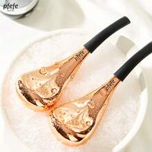 1 pieza PFEFE Palos criogénicos de acero inoxidable Globos de hielo para el cuidado de la piel facial de mujeres, ojos, suministros para esteticistas, globos de enfriamiento para spa con estuche de almacenamiento que contiene líquido congelado - Multicolor - Ver 10