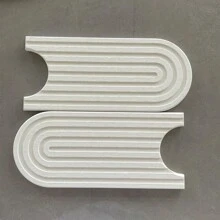 1 pièce Tapis de robinet de cuisine - Écran anti-éclaboussures en diatomite pour évier, plateau absorbant l'eau en pierre à séchage rapide, avec papier de verre, convient pour évier de cuisine, baignoire de salle de bain, séchage rapide, antidérapant, facile à nettoyer, 45 x 10 cm, 60 x 10 cm - Multicolore - Voir 13