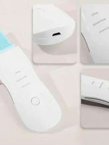 Ultrasonic Exfoliating Peeling Deep Facial Cleansing Blackhead Removal Anti-Wrinkle Skin - 白色 - 查看 3