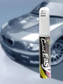 1pc Automotive White Touch Up Paint Pen For Scratch Repair - White - View 4