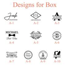 伴郎个性化袖扣、伴郎礼物、个性化袖扣、伴郎袖扣领带夹套装、刻字袖扣、婚礼袖扣、最佳男士礼物、新娘父亲定制袖扣、送给男友的毕业礼物、婚礼礼物、圣诞节礼物、冬季礼物、秋季礼物、节日珍藏、冬季时尚、圣诞礼物、永恒的爱 - 黑色 - 查看 5