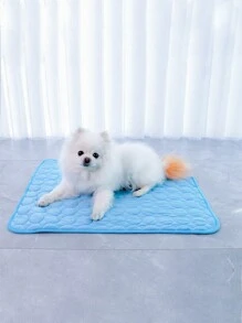 1 件多用途冷却垫，透气可洗薄宠物垫，适合小型/中型/大型猫狗，夏季睡觉（重要提示：这是一种薄垫子，而不是厚冰状材料）