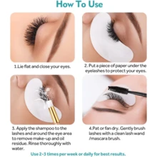 Espuma Limpiadora Para Pestañas Importadora Tim ChengLeody - Blanco - Ver 3