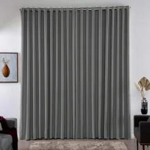BLACKOUT CURTAIN - 95% LIGHT BLOCKING IN VARIOUS COLORS TOP QUALITY PRODUCT - 灰色 - 查看 2