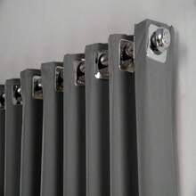 BLACKOUT CURTAIN - 95% LIGHT BLOCKING IN VARIOUS COLORS TOP QUALITY PRODUCT - 灰色 - 查看 1