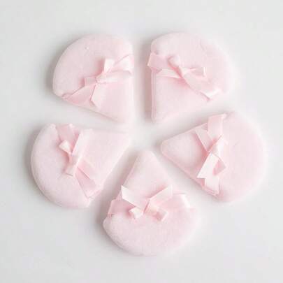 5pcs Butterfly Shaped Makeup Sponge Puff, Dual-Sided Fluffy Powder Puff For Home & Makeup Artists (Triangle Shape),Makeup,Cheap,Room Decor,Vanity,Travel,Bedroom,Makeup Accessories,Puff,Makeup Blender,Powder Puff,Makeup Sponge,Cheap,Stocking Stuffers,Makeup,Makeup Tools,Cheap Stuff,Gifts,Gifts For Women,Christmas Gifts,Giveaways,Travel,Cheap Stuff,Travel Essential