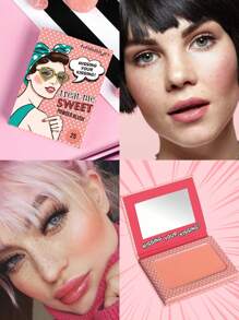 Misslyn Treat Me腮红粉，丝滑柔润，哑光或珠光妆效，提亮肤色，内置镜子，打造自然哑光光泽，持久显色，轻盈易晕染，是派对、海滩、旅行、度假、露营、户外活动的理想之选，也是送给时尚女孩的绝佳新年礼物。 - 25 MISSING YOUR KISSING! - 查看 3