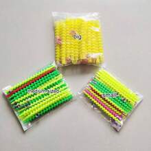 20入組螺旋捲髮器套裝-沙龍級DIY燙棒-耐用材質，可持久捲曲-家庭造型必備 - 彩色 - 查看 12