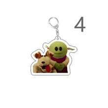 可爱谁是那个奇妙的女孩钥匙扣钥匙链戒指配饰 Nanalan Mona 包吊坠钥匙圈珠宝礼物 - 彩色 - 查看 16