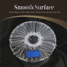 WANLECY 60CM Acrylic Swing Cake Rack Stunning Sparkling Chandelier Stand Suspended Cake - Clear - View 9