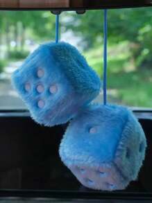 2 件装汽车挂件后视镜装饰汽车装饰产品 - 均碼 - 查看 3