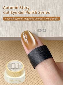annies 12克秋日故事猫咪磁性凝胶指甲油闪亮玻璃珠猫眼凝胶16色套装可卸UV凝胶美甲美甲1件/16片装 - 彩色 - 查看 20