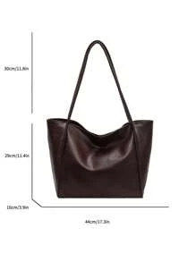 Four Season Large Capacity Women's Tote Bag, New Handbag, High-End Soft Surface Large Bag, Niche Design Shoulder Bag, College Student Commuting Bag, Underarm Bag, Casual Simple Soft Bag, Relaxed And Slouchy Versatile Bag, Suitable For Sending Friends Shopping, Dating, Business Trips, And Business Use, Tote Bags For Ladies, Work Bag Women, Ideal For Everyday Elegance & Special Occasions, New Fashionable Big Bags For Women